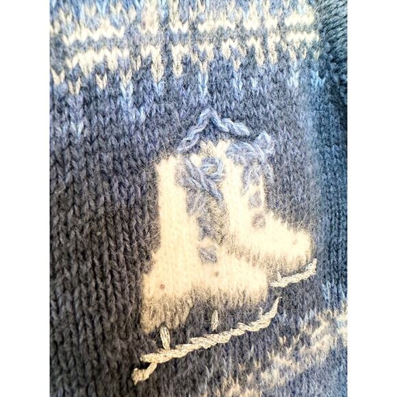 Christopher & Banks Winter Snowflake Cardigan Kids Large - Picture 2 of 7